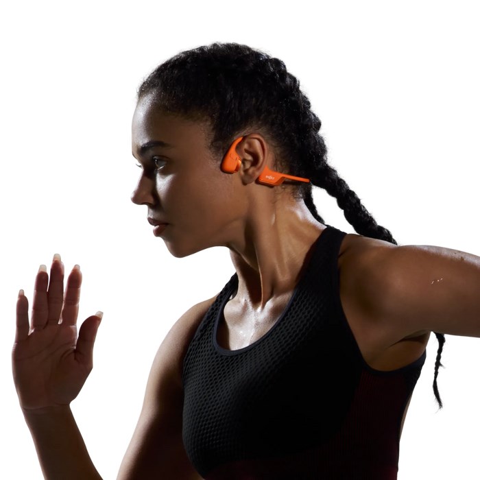 Kufje sportive Shokz OpenRun Pro 2 Mini, pa tela, 12 orë bateri, të zeza