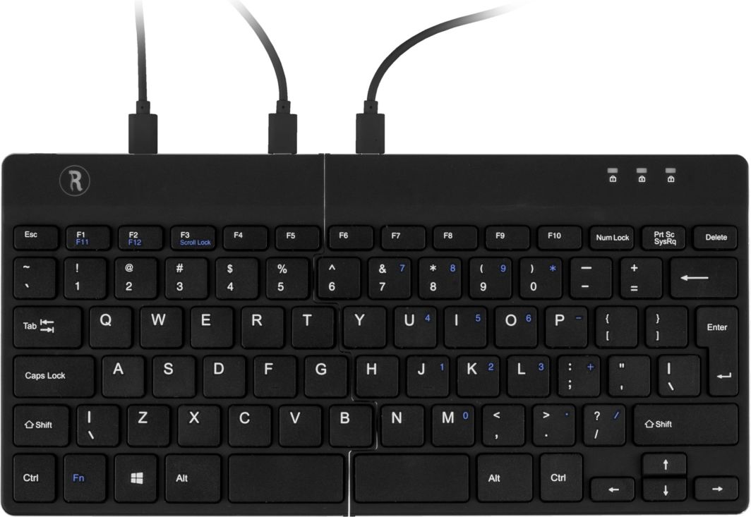 Tastierë R-GO Tools, me kabllo, UK, e zezë