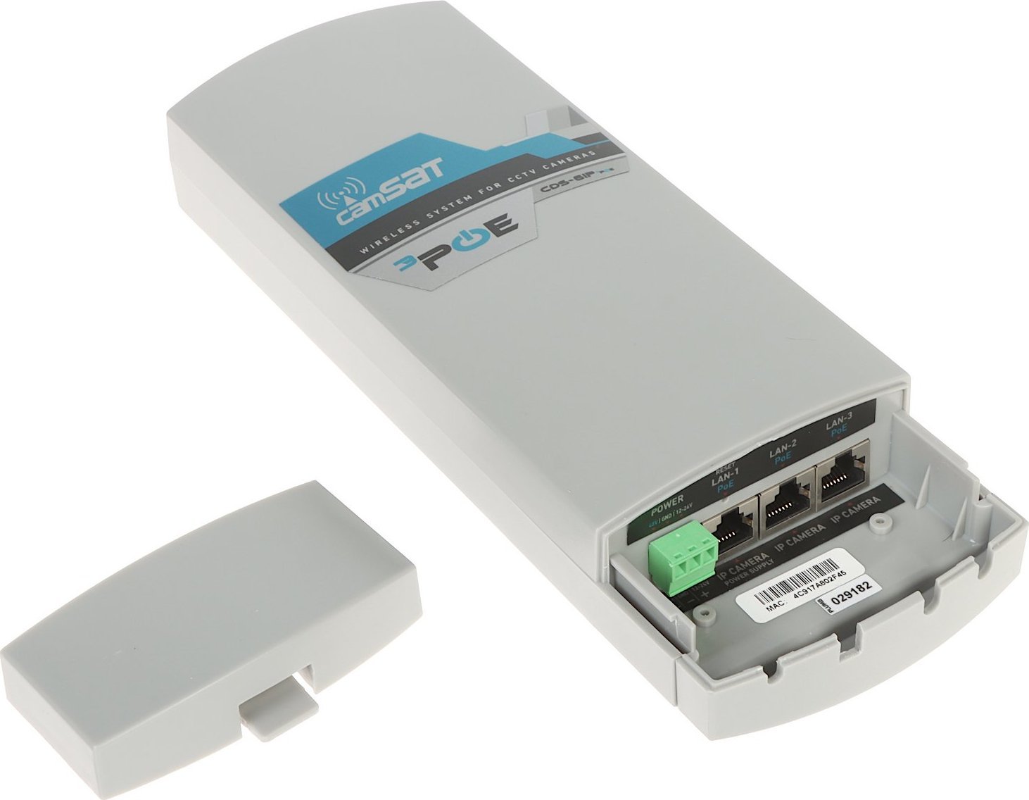 Access point CAMSAT CDS-6IP-3POE, 5.8 GHz, PoE 3 porta, i bardhë