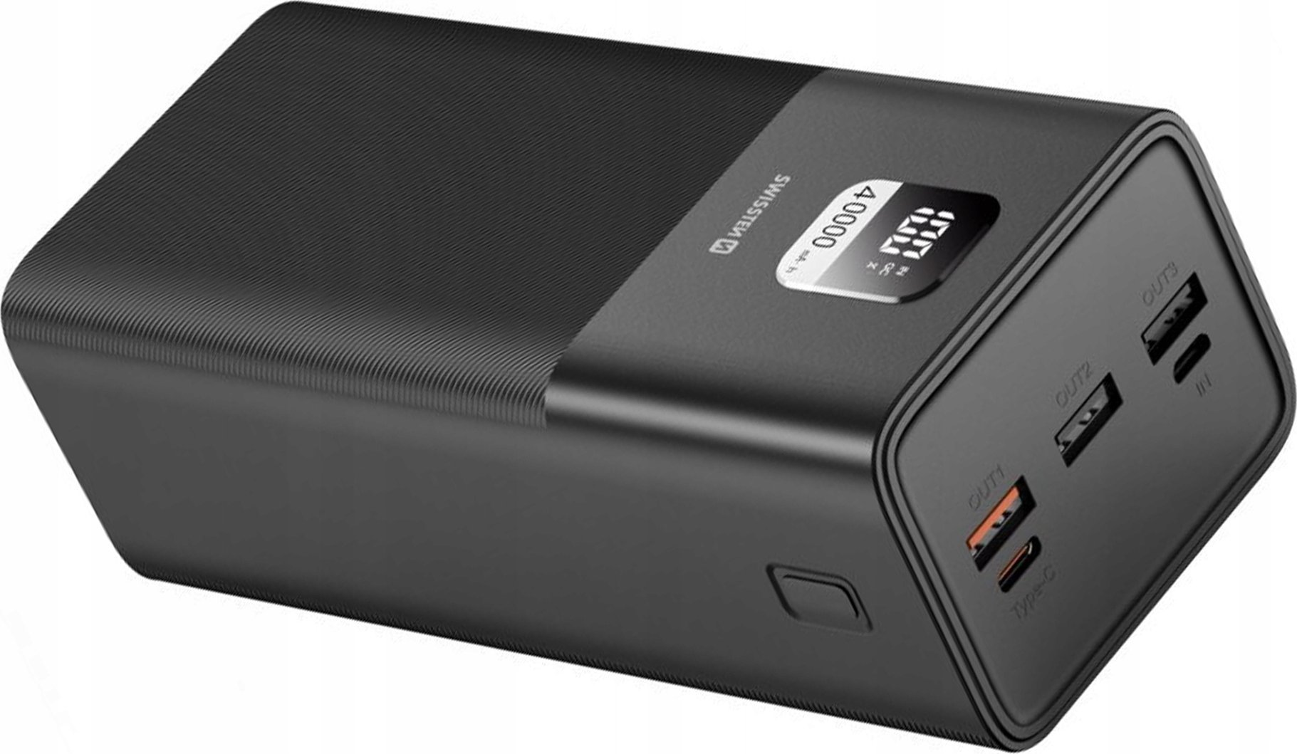 Powerbank Swissten Power Line, 40000 mAh, 100W Power Delivery, i zi