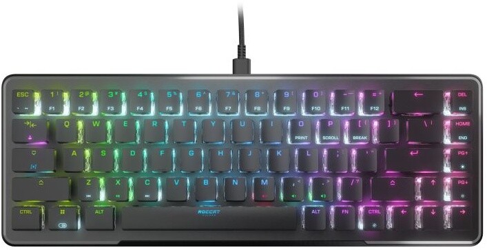Tastierë ROCCAT Vulcan II Mini, Roccat Titan II Optical Red, US, e zezë