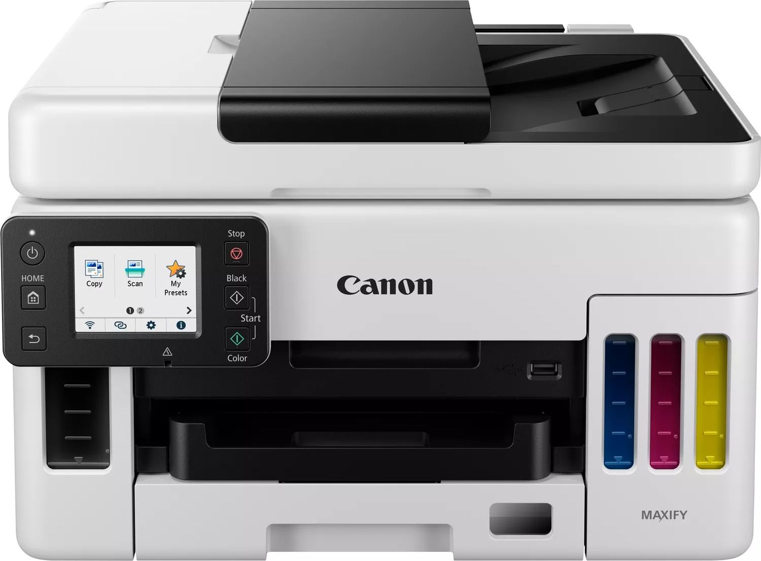 Pajisje multifunksionale Canon Maxify GX6050, inkjet MegaTank, A4, gri