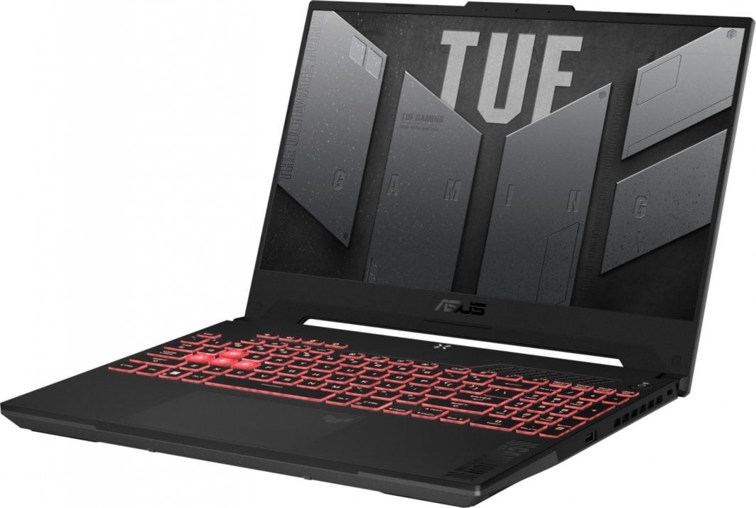 Laptop ASUS TUF Gaming A15, 15.6", AMD Ryzen 9 7940HS, 16 GB RAM, 1 TB SSD, NVIDIA GeForce RTX 4070, i zi dhe i hirtë
