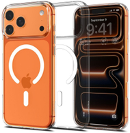Kapotë telefoni Spigen Liquid Crystal MagSafe për iPhone 17 Pro, transparente, me MagSafe, e bardhë