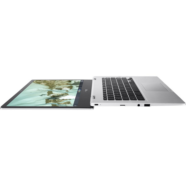 Laptop Asus Chromebook CX1, 14", 4 GB RAM, 64 GB SSD, Intel Celeron N3350, Intel HD Graphics 500, i argjendtë