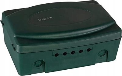 Kuti shpërndarjeje rryme LogiLink Outdoor, IP54, jeshile