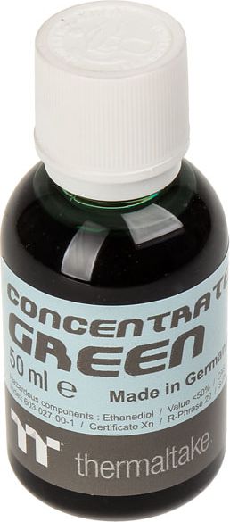 Koncentrat për sisteme të ftohjes Thermaltake Premium, 50 ml, i gjelbër