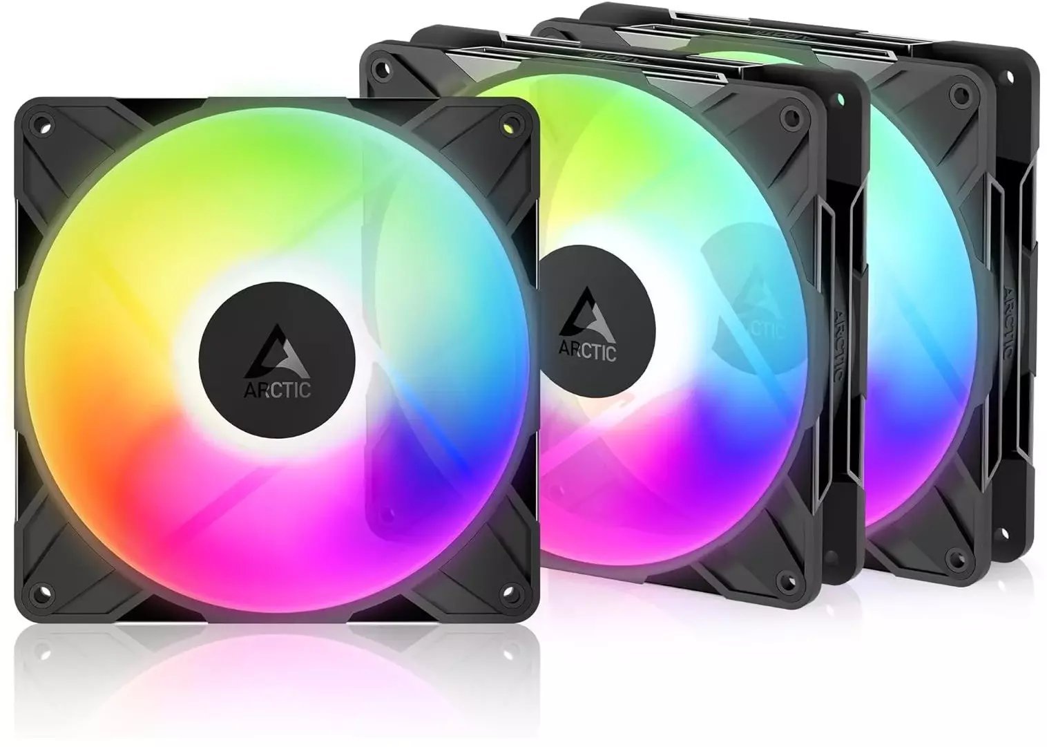 Ventilator ARCTIC P14 Pro Reverse A RGB, 140mm, set 3 copë, PWM, i zi