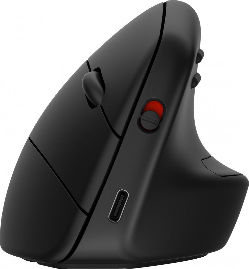 Maus HP Ergonomic Vertical 925, 4000 DPI, Bluetooth/USB, i zi