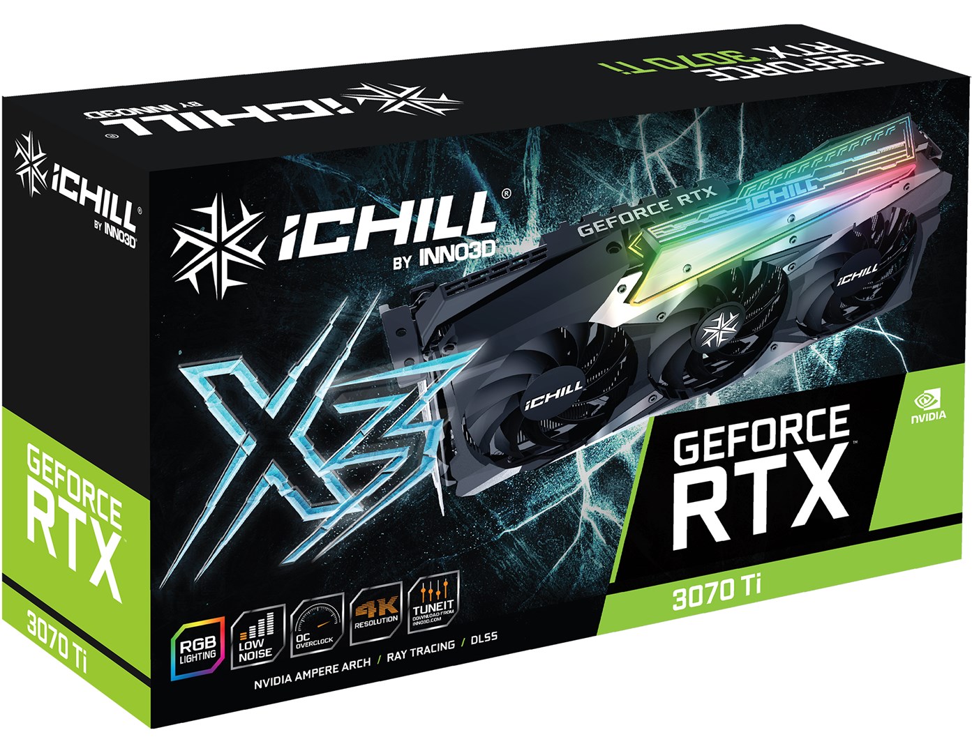 Kartë grafike Inno3D iChill NVIDIA GeForce RTX 3070, 8 GB GDDR6X