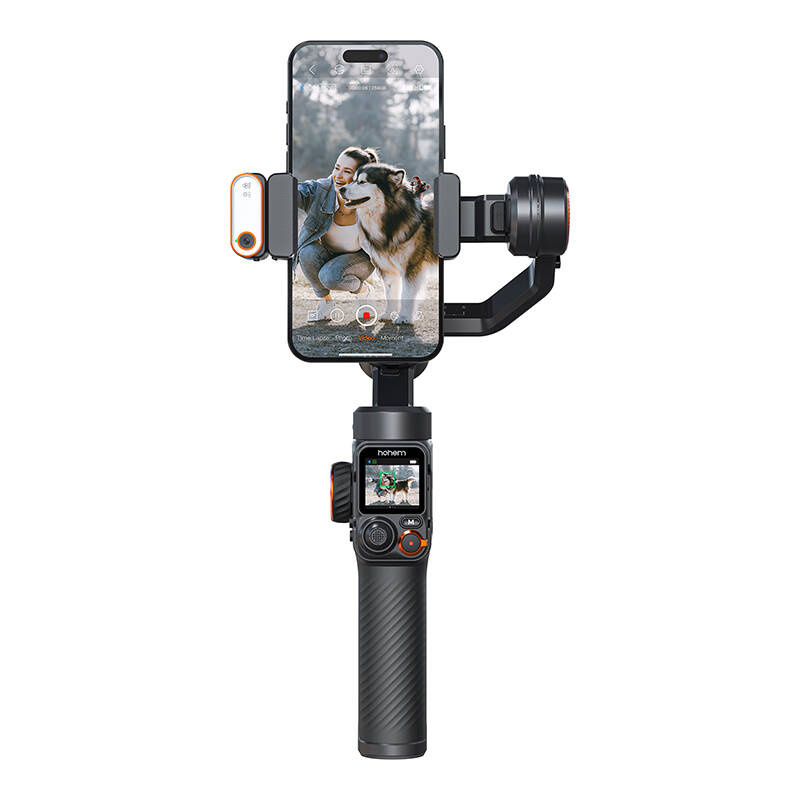 Stabilizator telefoni Hohem iSteady M7, 3 akse, AI face tracking, i zi