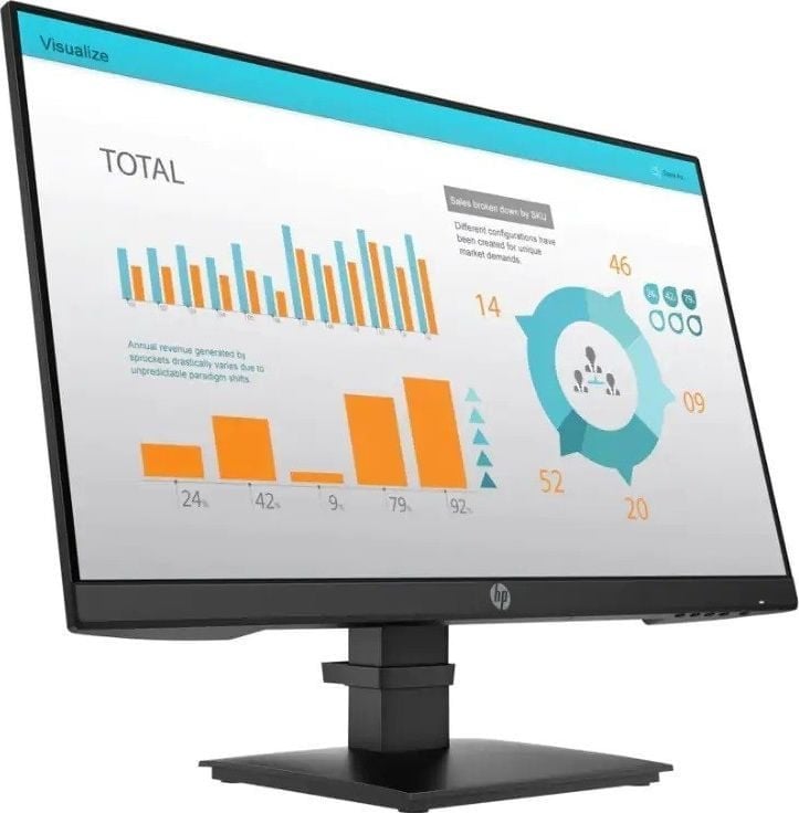 Monitor HP P24 G4 (1A7E5AT#ABB), 23.8", FHD, i zi