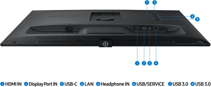 Monitor Samsung ViewFinity S80PB - LED, 32", UHD, i zi