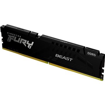 Memorie RAM Kingston FURY Beast, 16GB DDR5 6400MT/s CL32, e zezë