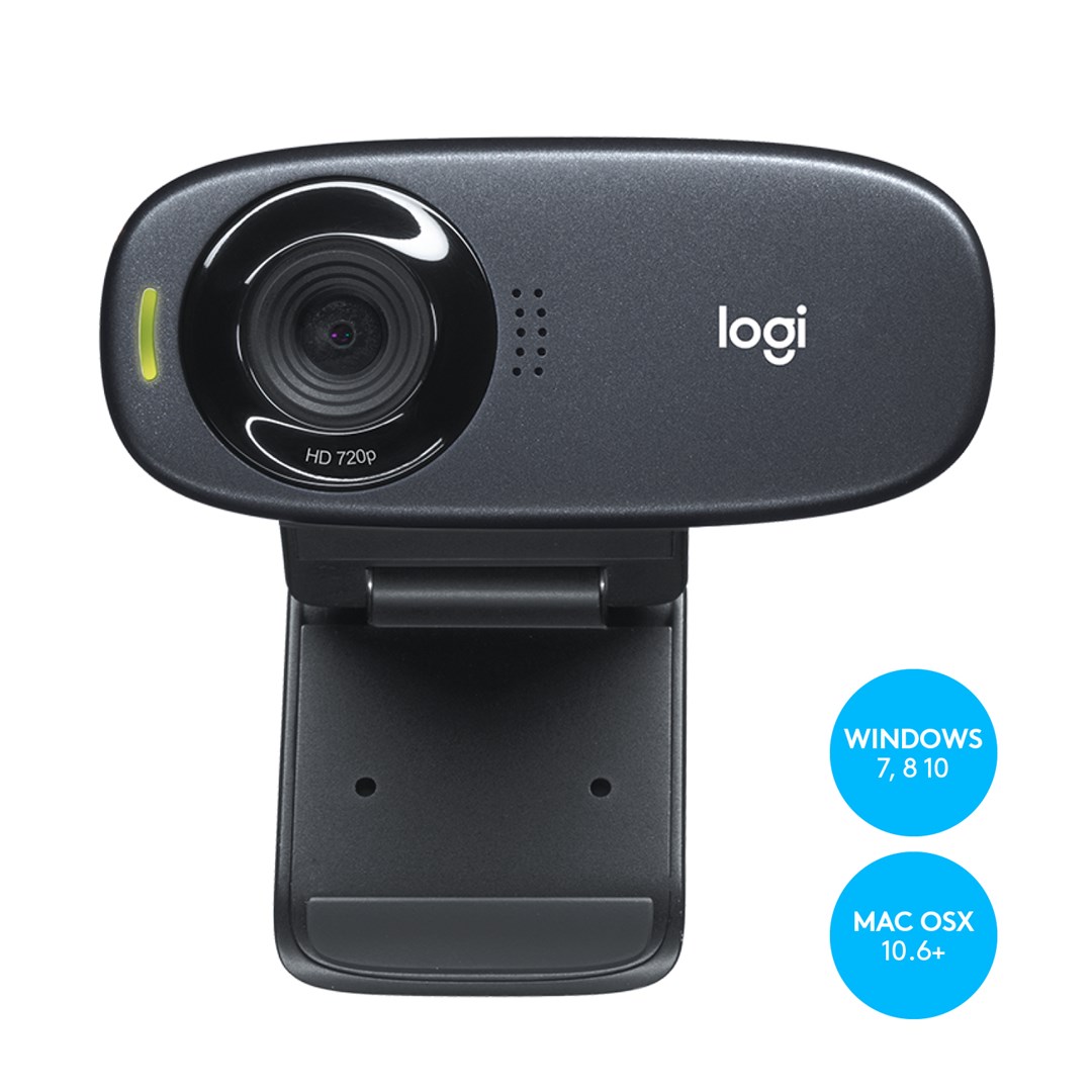 Kamerë Logitech C310 HD, 1280x720 Pixel, e zezë