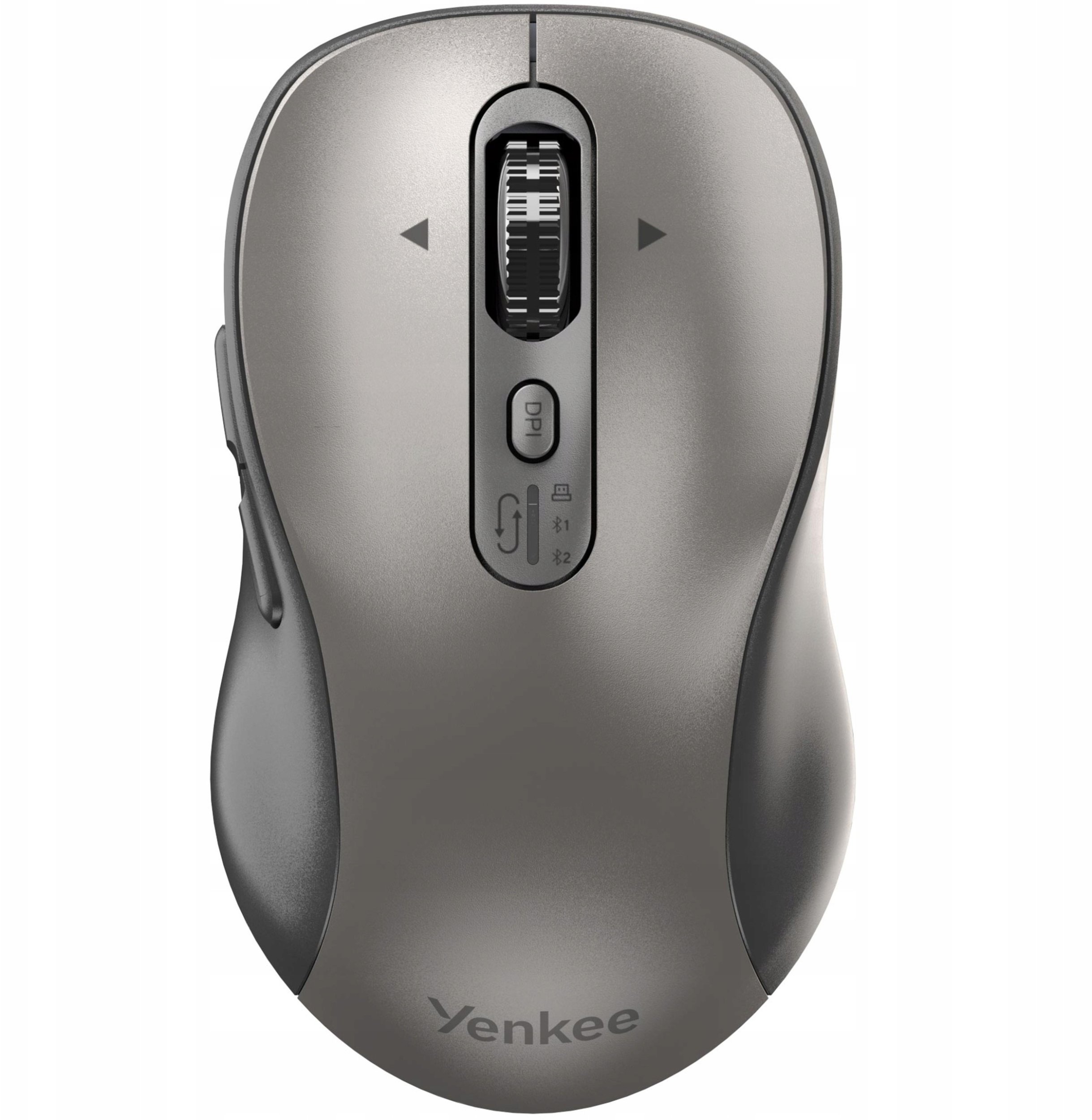 Mouse pa tel Yenkee YMS 2010SR WL GYRO, optik, 3200 DPI, gri