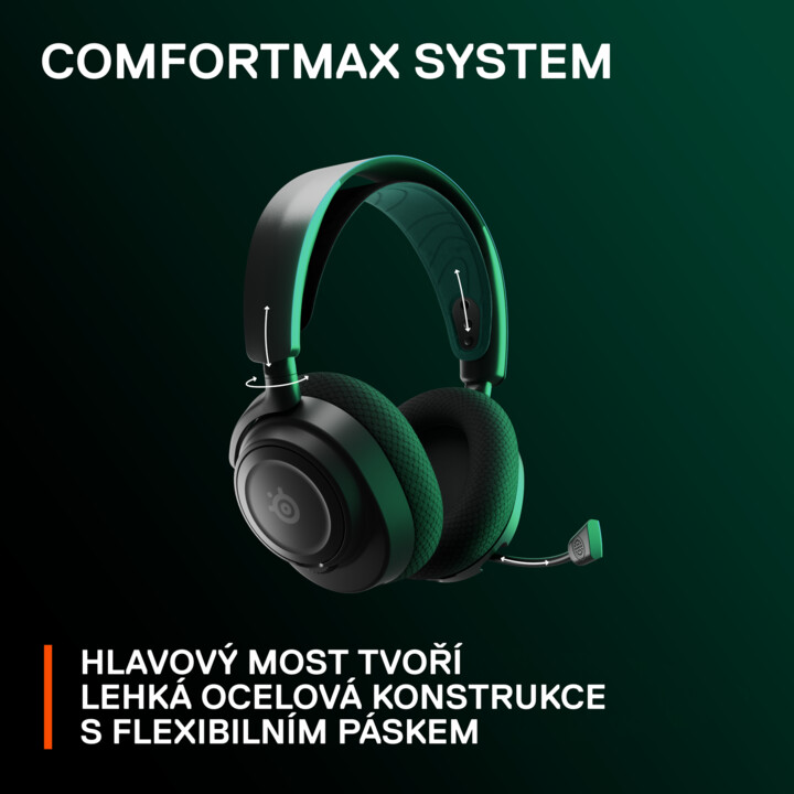 Kufje SteelSeries Arctis Nova 7X, të zeza