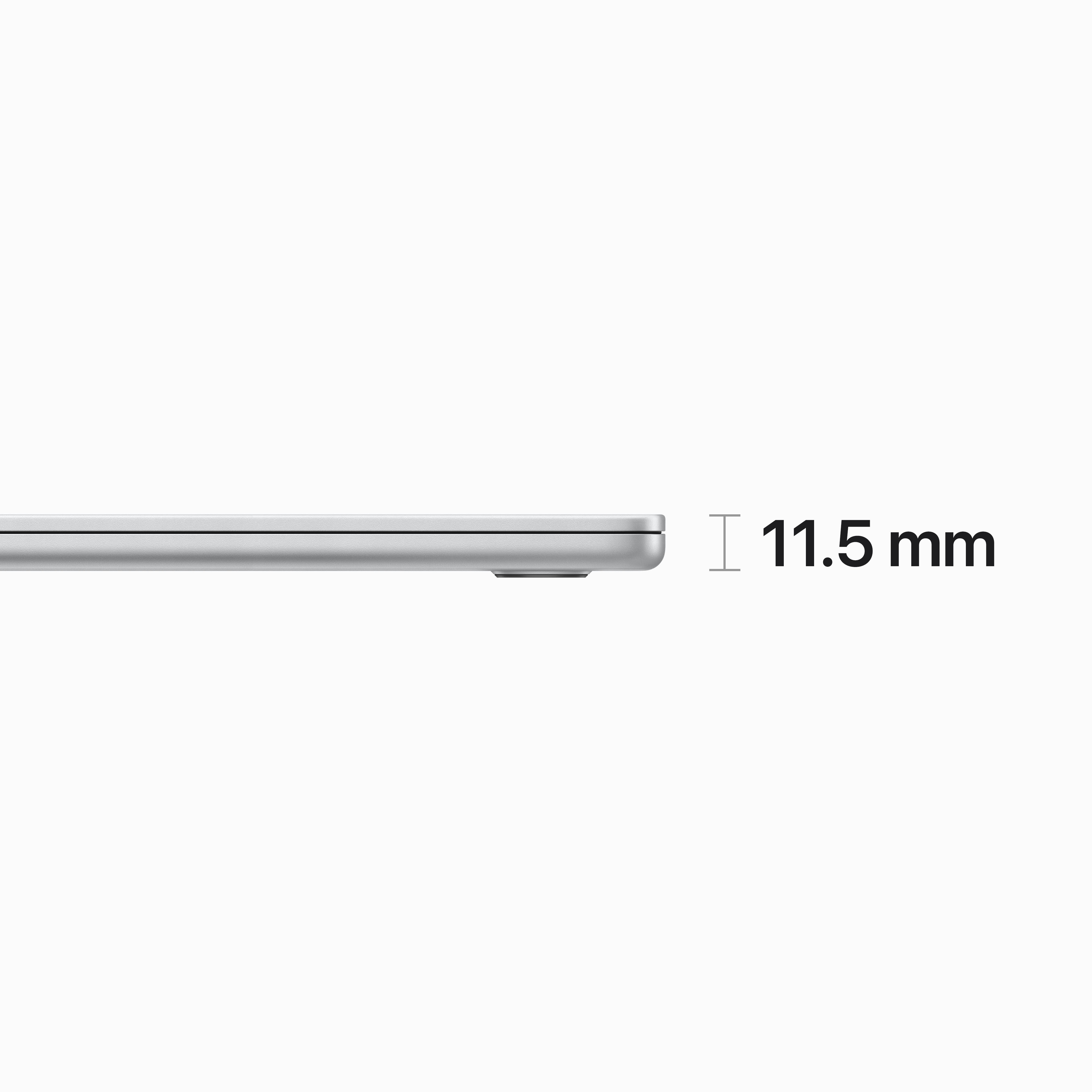 Apple MacBook Air 15", M2 8-Core CPU, 8GB, 512GB, 10-Core GPU, Silver