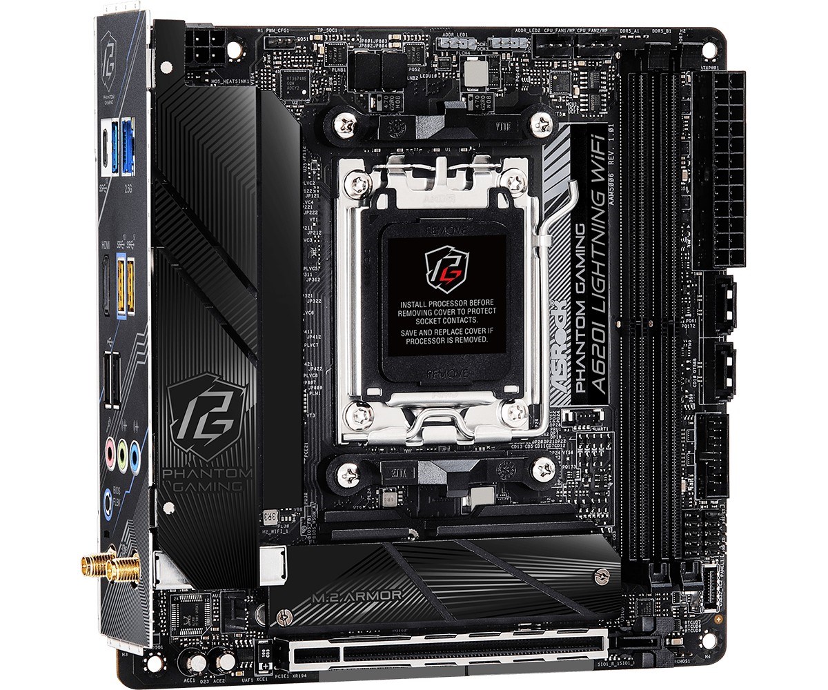 Pllakë amë Asrock A620I Lightning WiFi