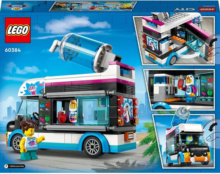 Set LEGO® City 60384 Penguin van with ice shard, 194 pjesë