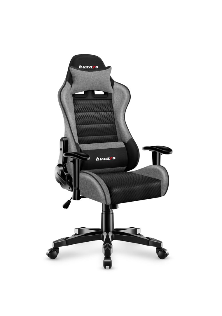 Karrige lojërash për fëmijë Huzaro Ranger 6.0, 100-160 cm, 130 kg, e hirtë