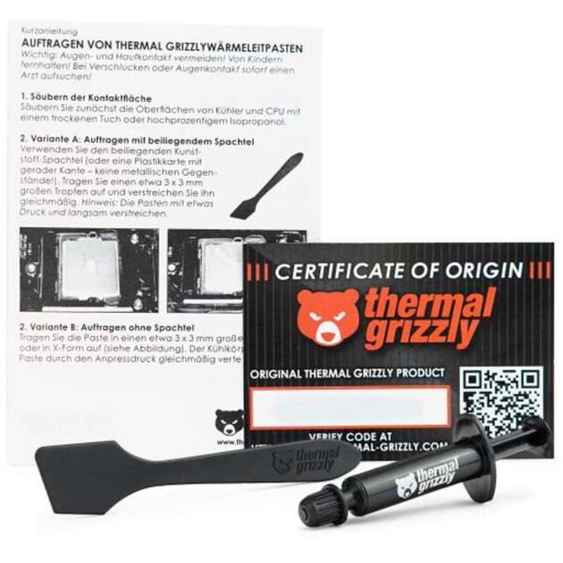 Pastë termike Thermal Grizzly Hydronaut 1G / 0.27ml