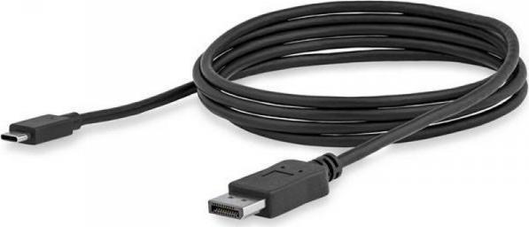 Kabllo StarTech USB C në DisplayPort 1.2, 1.8m, 4K 60Hz, e zezë