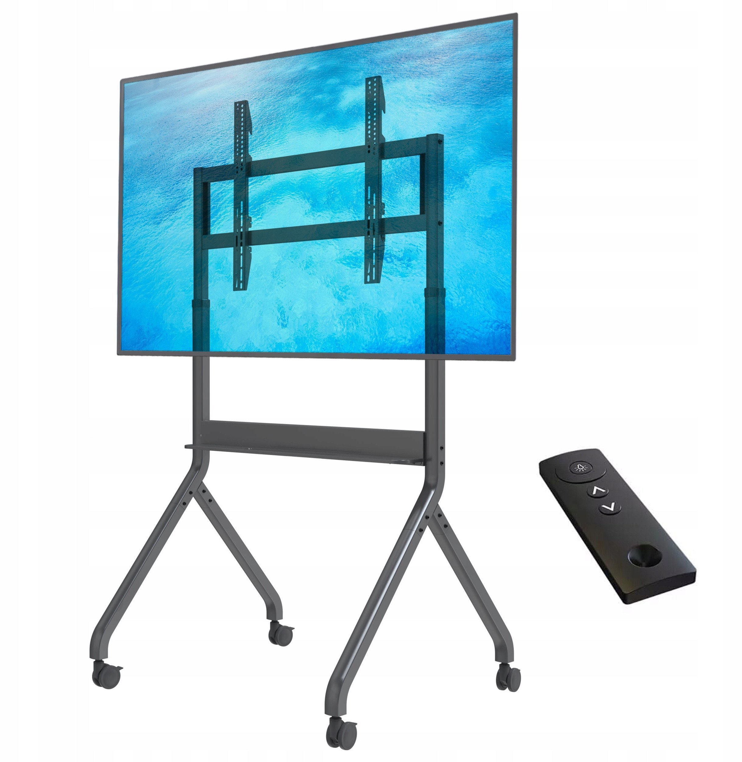 Qëndrim televizori NB P220, motorik, për 60" 100", ngjyrë grafit