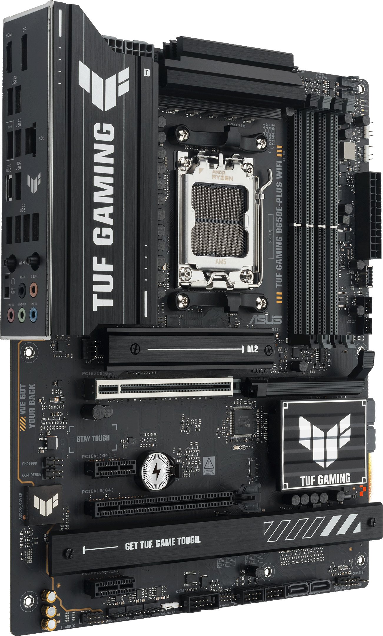 Pllakë amë ASUS TUF Gaming B650E Plus WiFi, AMD B650, Socket AM5, ATX, e zezë