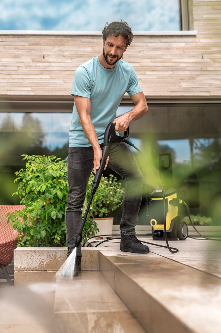 Lavatriçe me presion Karcher K 7 WCM, 3000W, 180 bar, e verdhë
