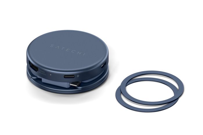 Satechi OntheGo 5-in-1 Multiport Adapter, Indigo