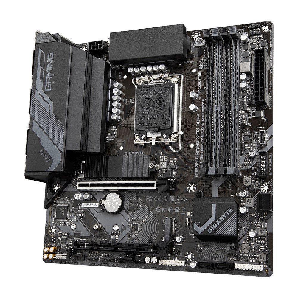 Pllakë amë Gigabyte B760 DS3H DDR4, LGA 1700, e zezë