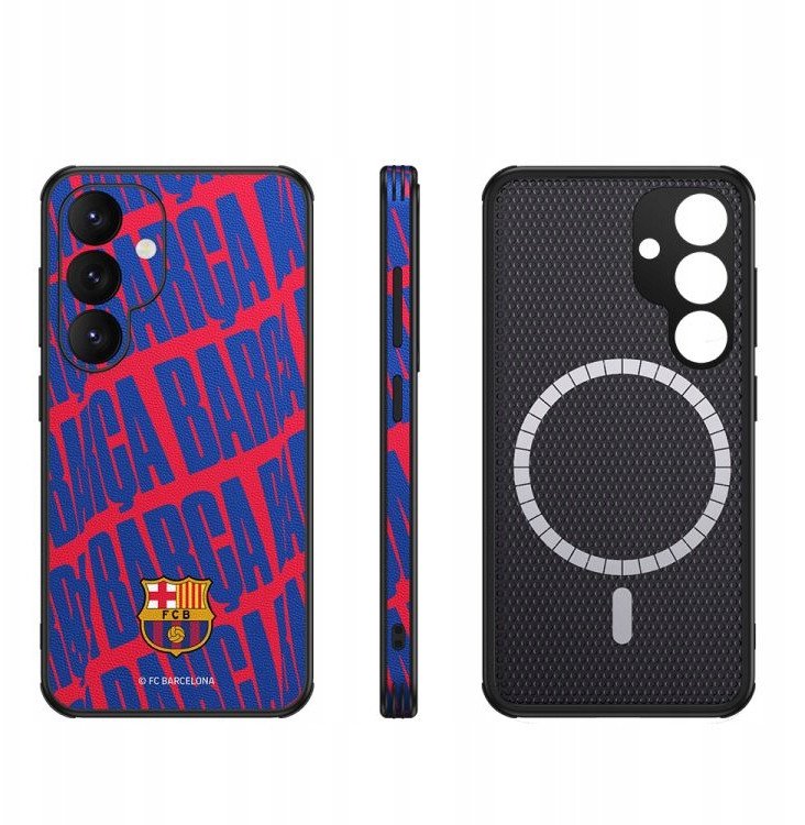 Futrollë telefoni OCPC FCB Phone Case Mag S25 BC, për Samsung S25, magnetike, e zezë