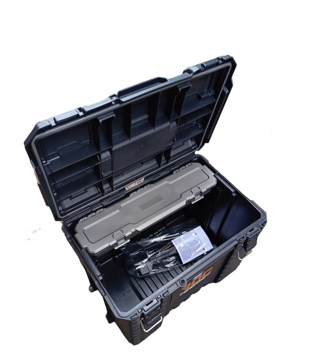 Kuti veglash Keter XL ROC Pro Gear 2.0, kapacitet i madh, plastike, e zezë