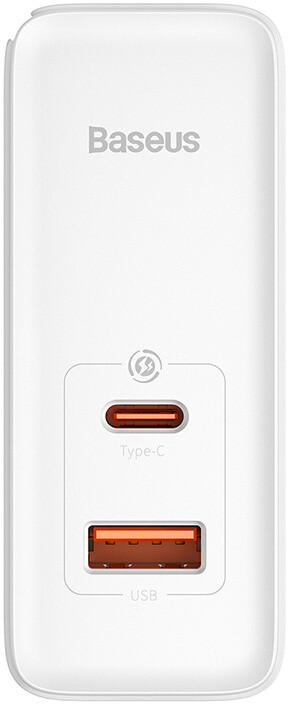 Karikues Baseus GaN5 Pro, USB-C, USB-A, 100W, i bardhë