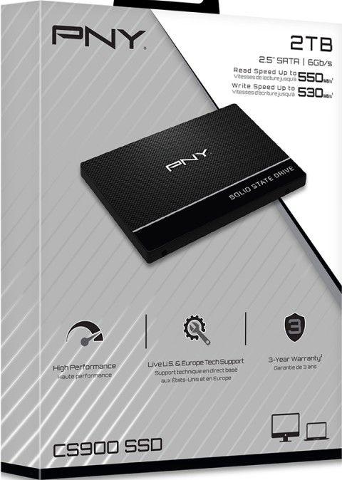 Disk SSD PNY CS900, 2TB, 2.5" SATA III