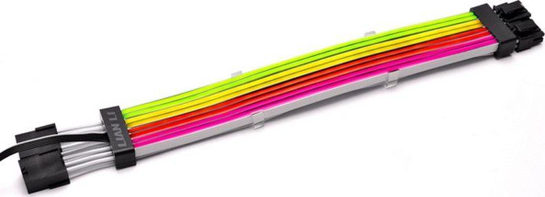 Kabllo e energjisë LIAN-LI Strimer Plus Triple 8-pin PCIe 8-pin, 0.3m, shumëngjyrëshe