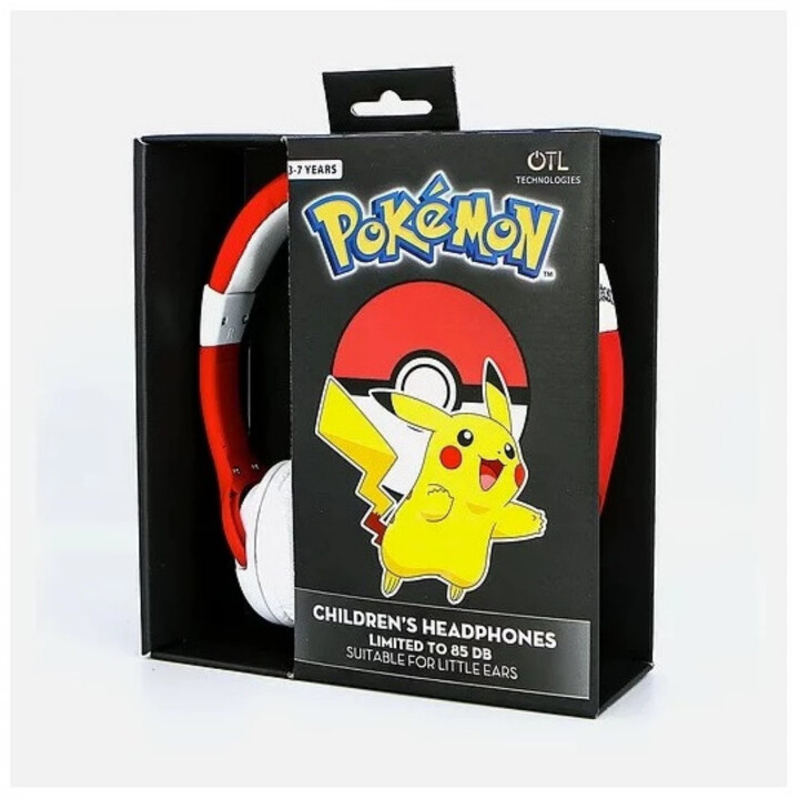 Kufje OTL Technologies Pokemon Pokeball, të kuqe