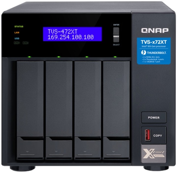 Server NAS QNAP TVS-472XT-PT-4G