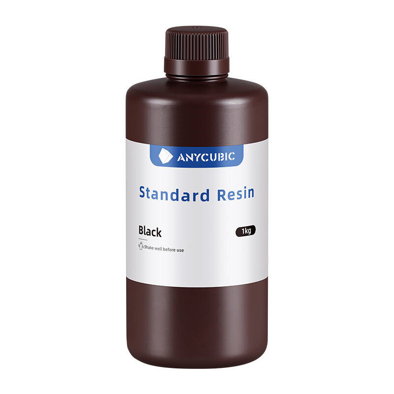 Rrëshirë 3D ANYCUBIC Standard Resin, 1L, për printer LCD UV, e zezë