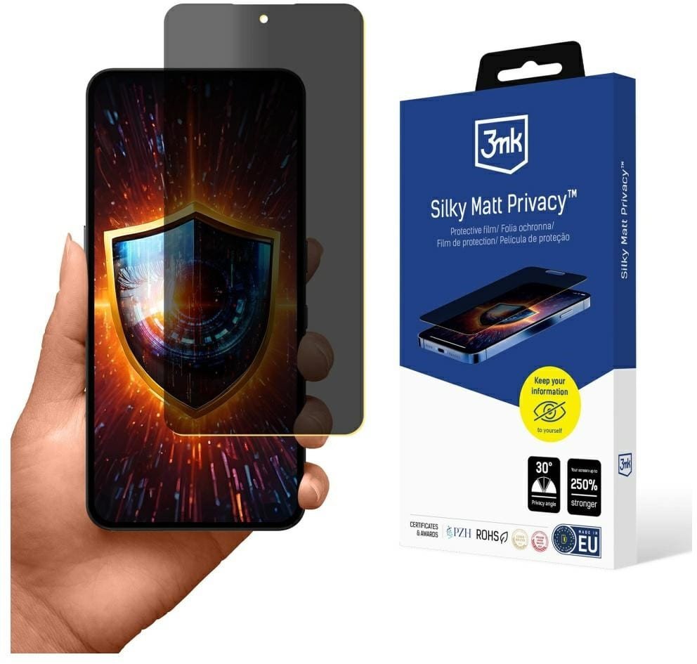 Film mbrojtës 3MK Silky M Att Privacy për Nothing CMF Phone 2 Pro, mat, transparent