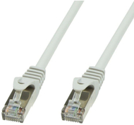 Kабел за мрежа Techly Copper Patch Cat6, S/FTP, 15m, сив