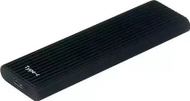 Enkluzë SSD M.2 NVMe USB 3.1 Type C, 10Gbps, alumini, e zezë