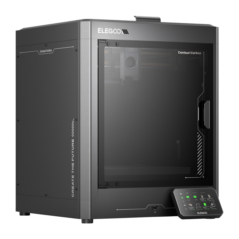 Printer 3D Elegoo Centauri Carbon, 256×256×256 mm, dhomë e mbyllur, i zi 3