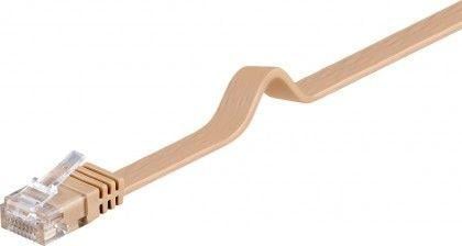Kabllo rrjeti Goobay 95887, CAT 6 UTP, 5m, kafe e çelët
