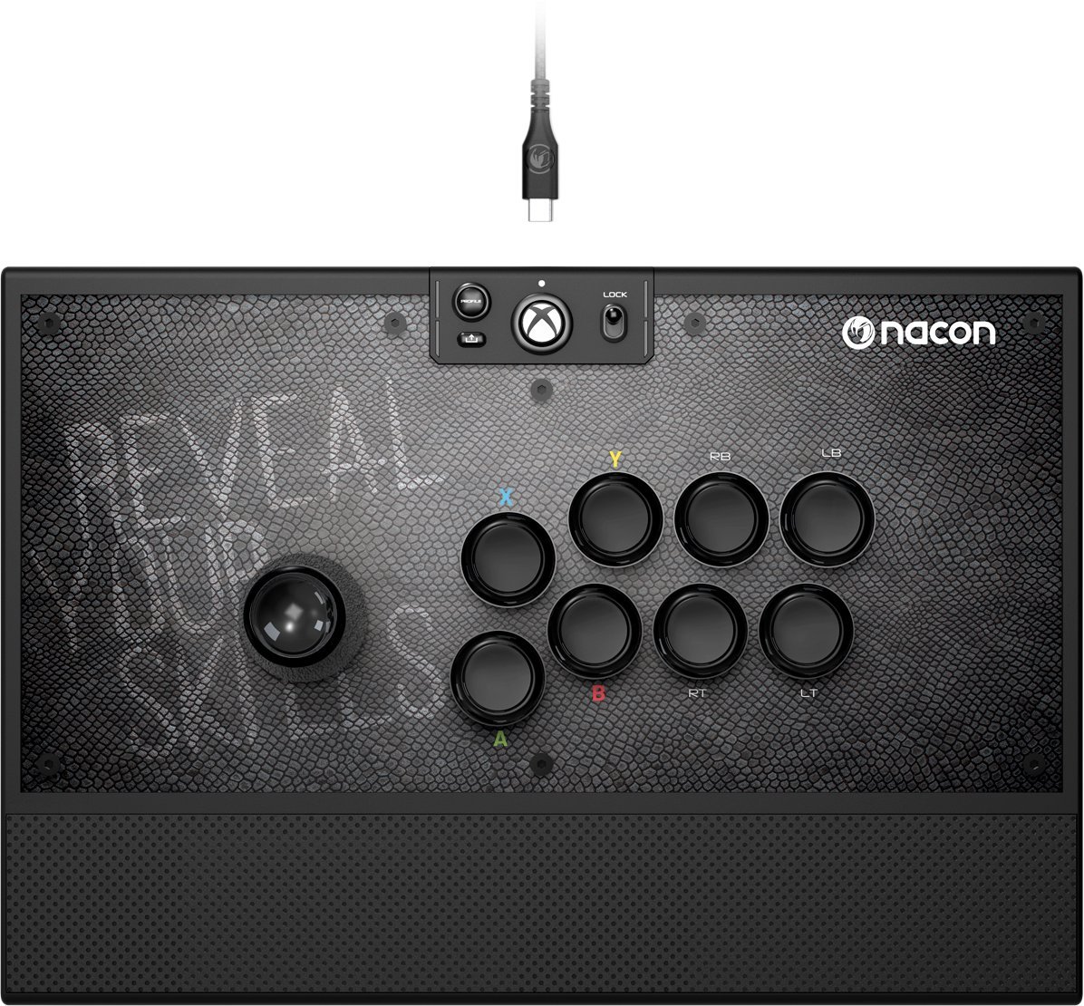 Joystick arcade Nacon Daija, i licencuar për Xbox, transparent
