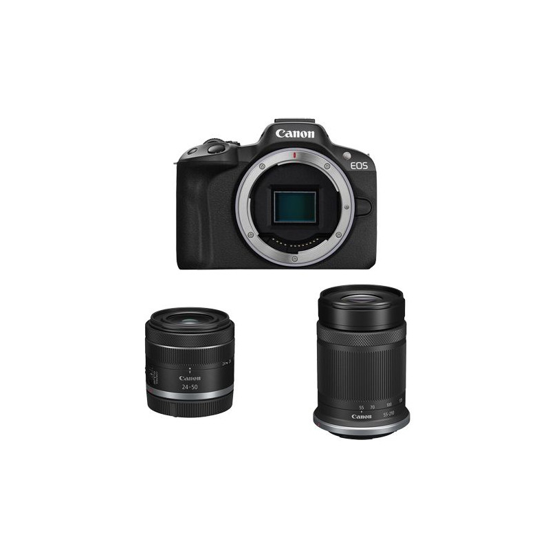 Canon EOS R50 18-45mm + 55-210mm