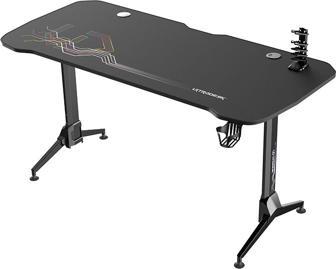 Tavolinë loje Ultradesk Grand, e zezë
