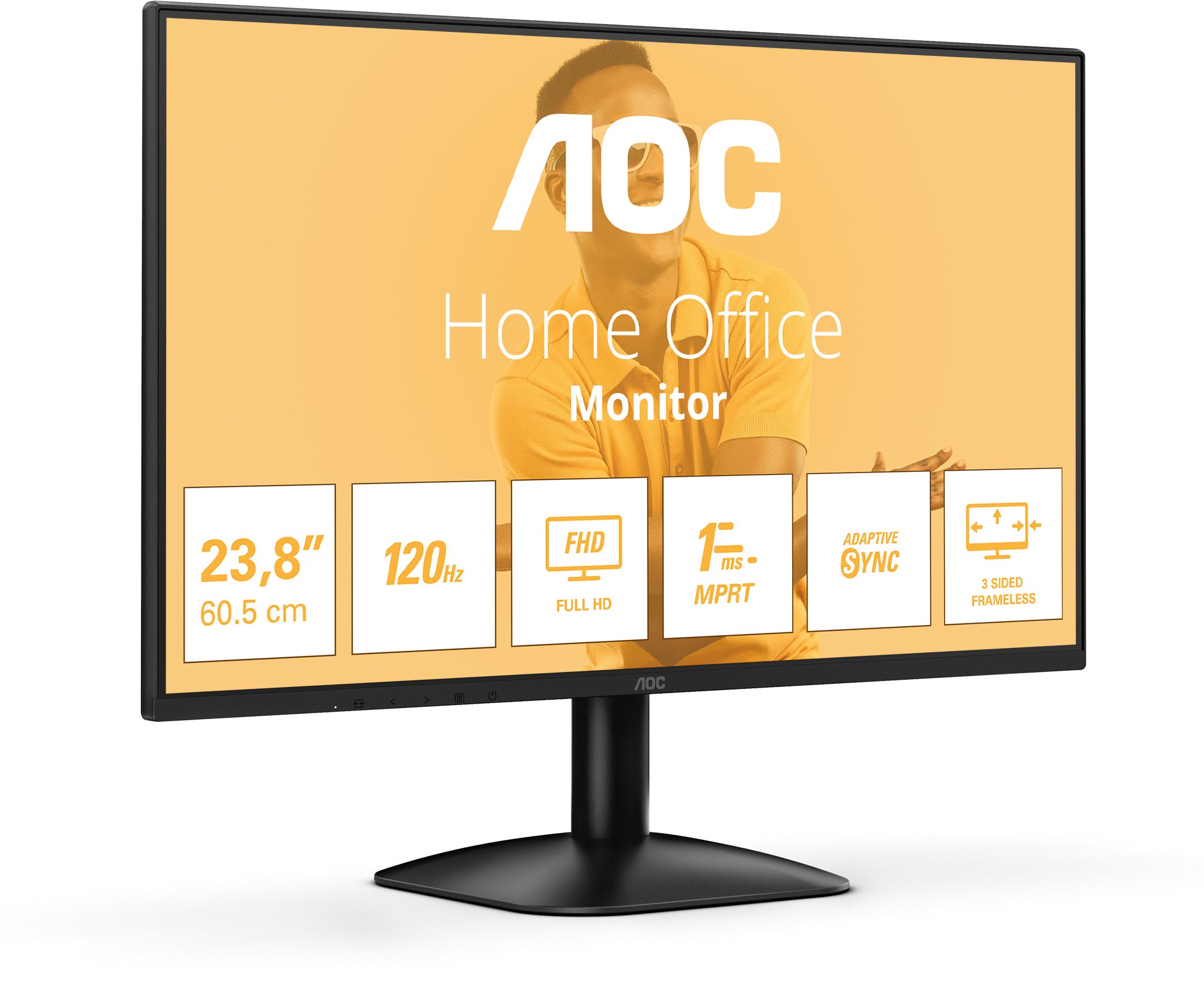 Monitor AOC 24B31H, 24", Full HD, i zi