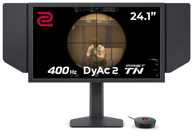 Monitor BenQ ZOWIE XL2566X+, 24.1", 400Hz, Full HD, TN, 0.5ms, i zi